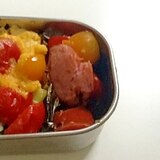 トマトとズッキーニの卵炒め☆パルメザンチーズ風味
